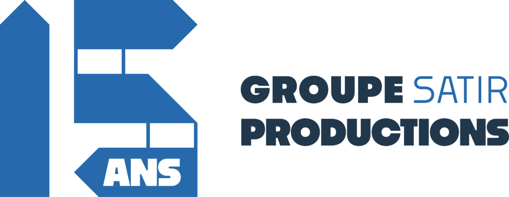 Logo 15 ans Groupe Satir Productions