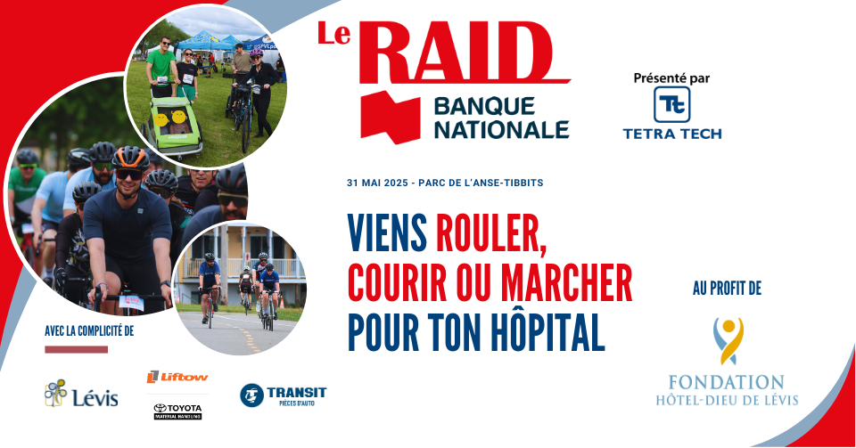 Raid 2025 Banque Nationale | Fondation Hôtel-Dieu de Lévis