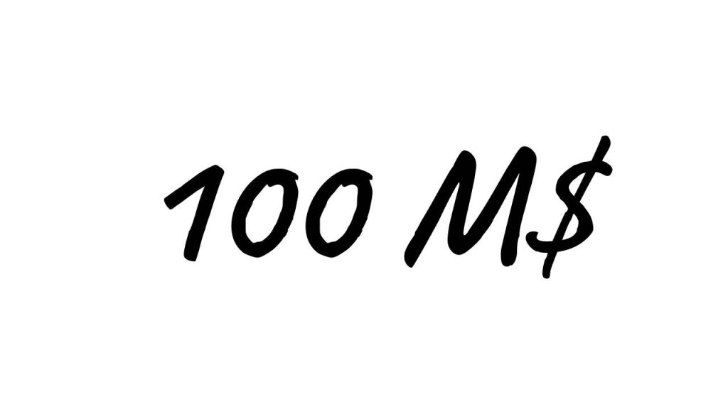 100 M$
