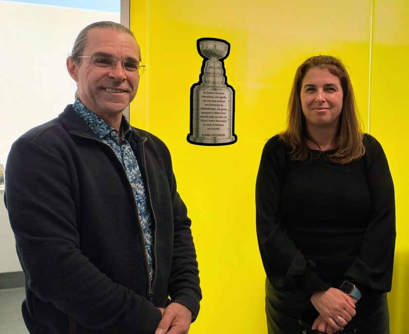 Plaque pour chimio Éric Tremblay | Fondation Hôtel-Dieu de Lévis