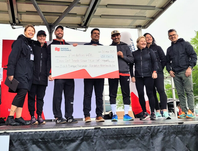 Chèque Raid 2025 | Fondation Hôtel-Dieu de Lévis