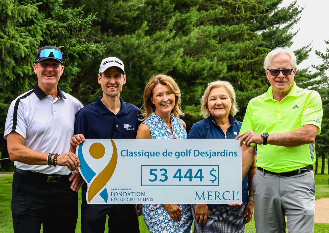 Classique de golf Desjardins 2024 | Fondation Hôtel-Dieu de Lévis