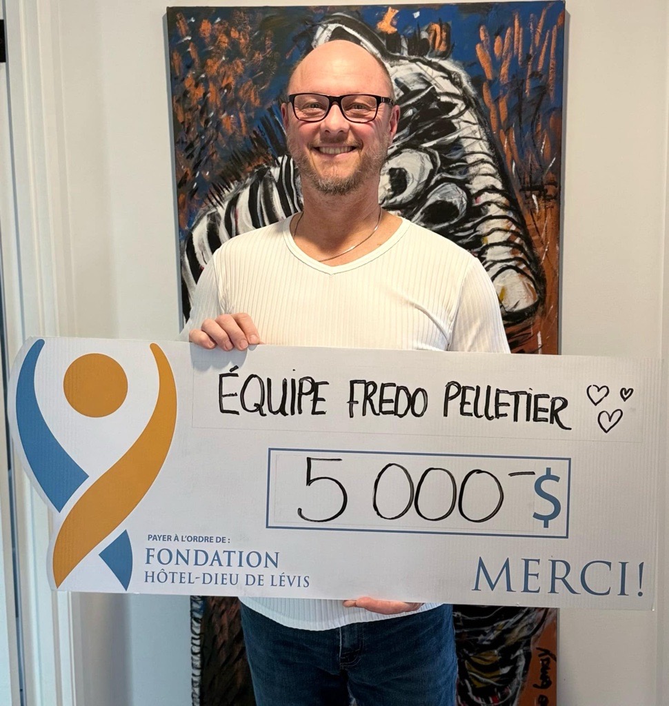 Collecte de fonds Fredo Pelletier | Fondation Hôtel-Dieu de Lévis