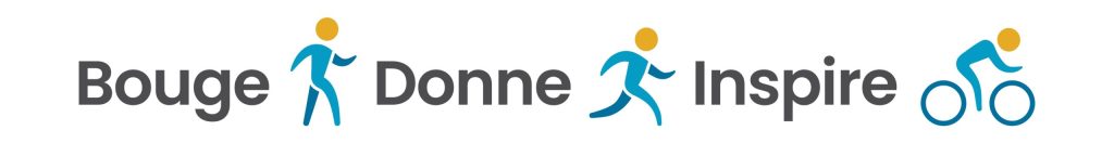 Bonhomme pictogramme qui marche, court et fait du vélo.