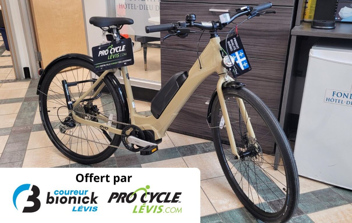 Vélo EVO eBKE ST E5000 Latté