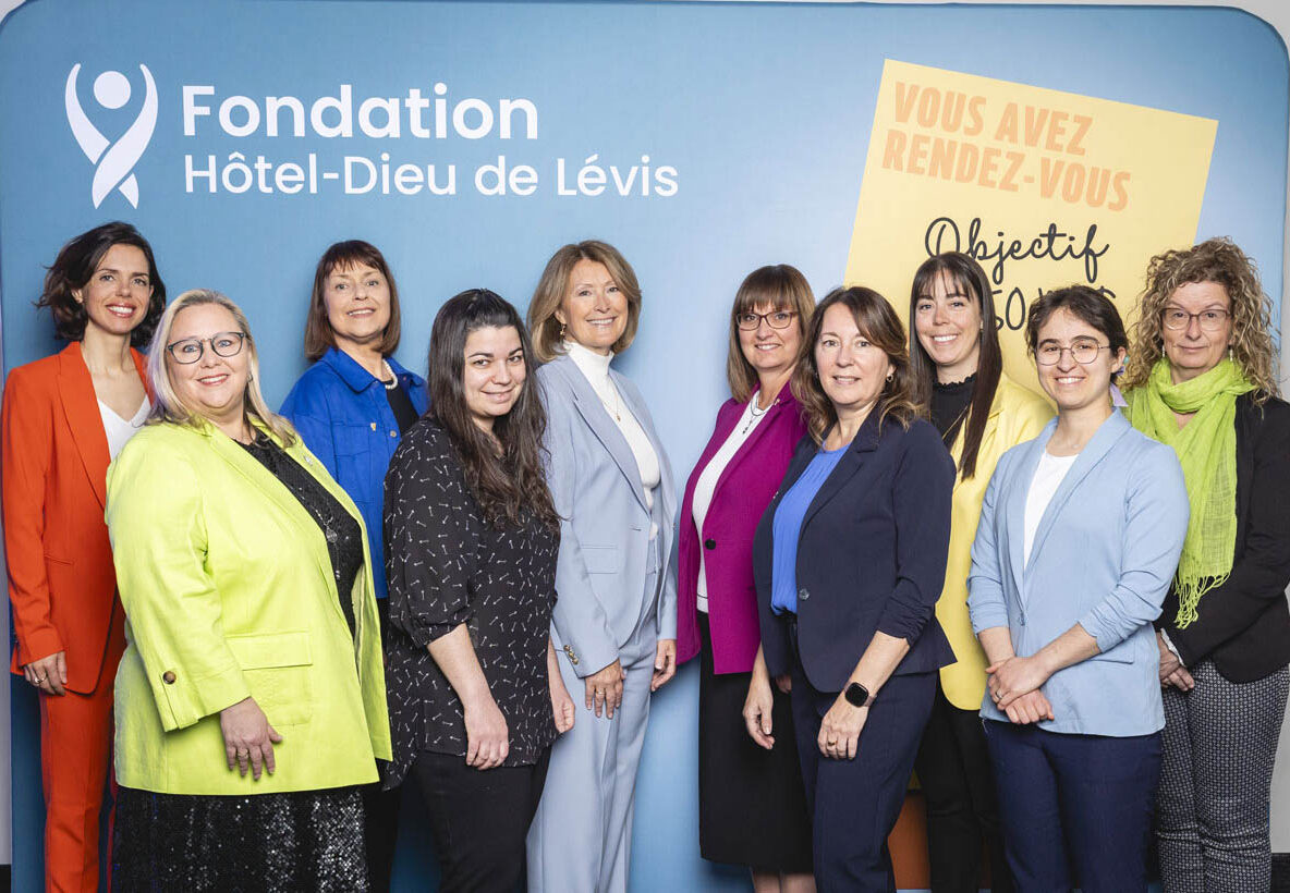 Équipe permanente de la Fondation Hôtel-Dieu de Lévis