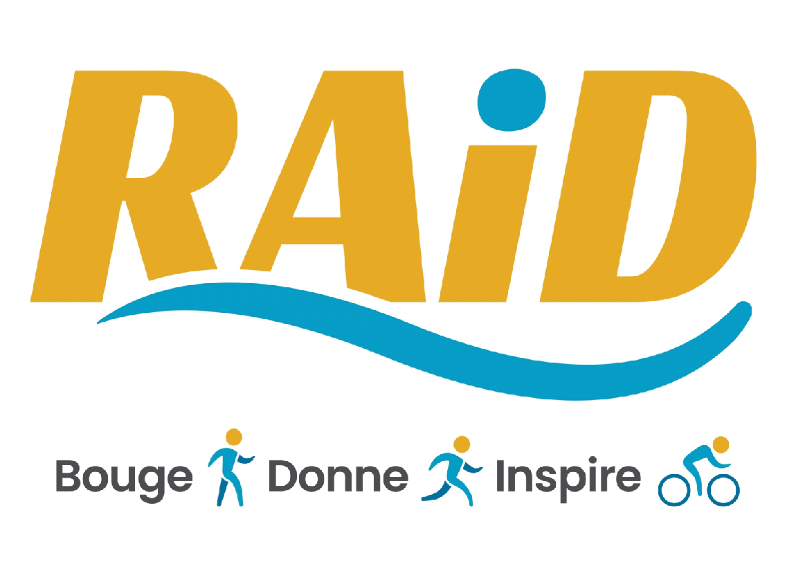 Logo Raid avec slogan | Fondation Hôtel-Dieu de Lévis
