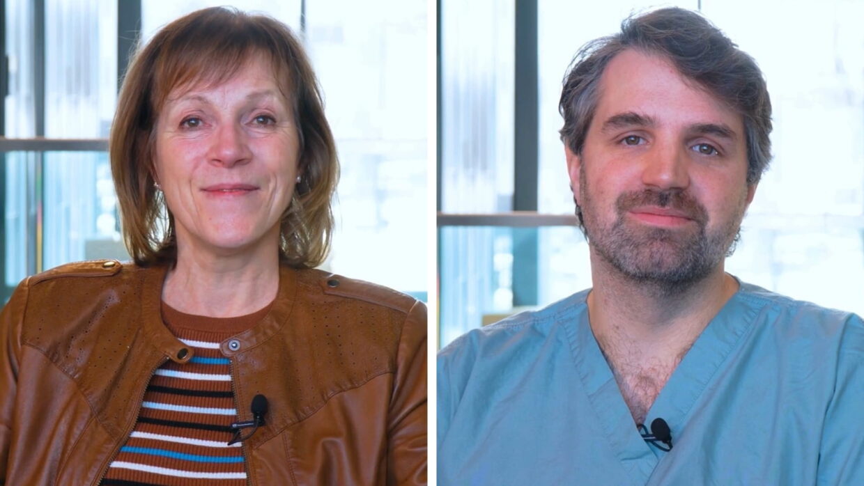 Line Picard et Dr Étienne Cardinal