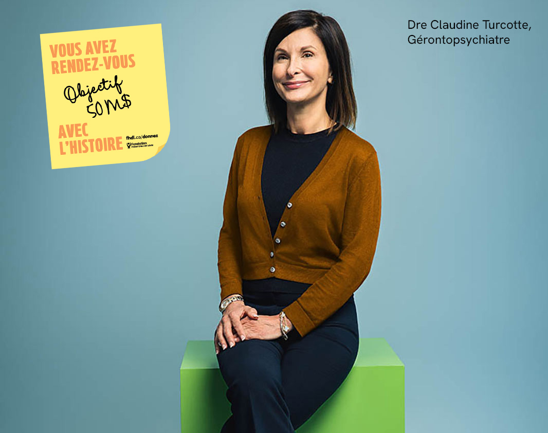 Dre Claudine Turcotte - Transformer l’unité de psychiatrie | Fondation Hôtel-Dieu de Lévis