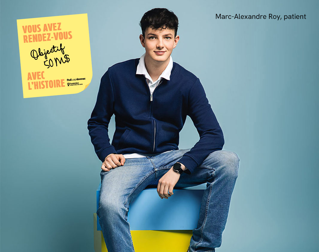 Marc-Alexandre Roy - Innover et rehausser les équipements | Fondation Hôtel-Dieu de Lévis