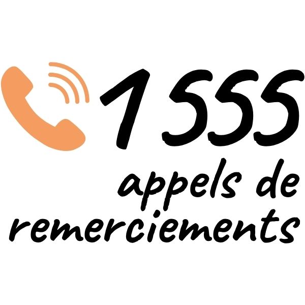 1555 appels de remerciements | Fondation Hôtel-Dieu de Lévis