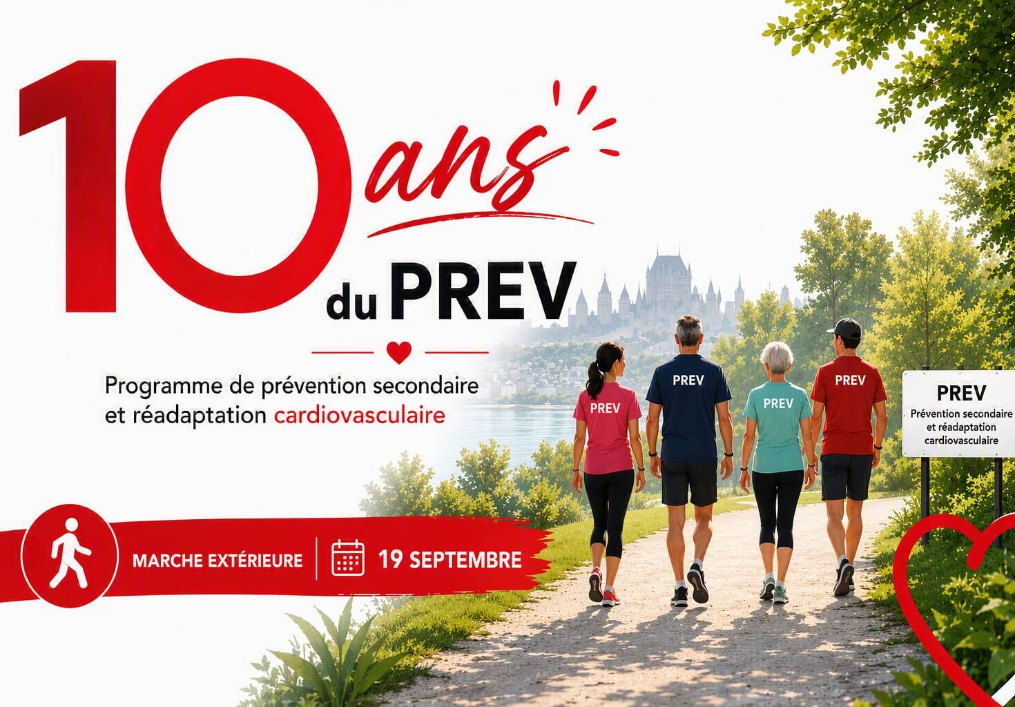 Bouger pour les 10 ans du PREV