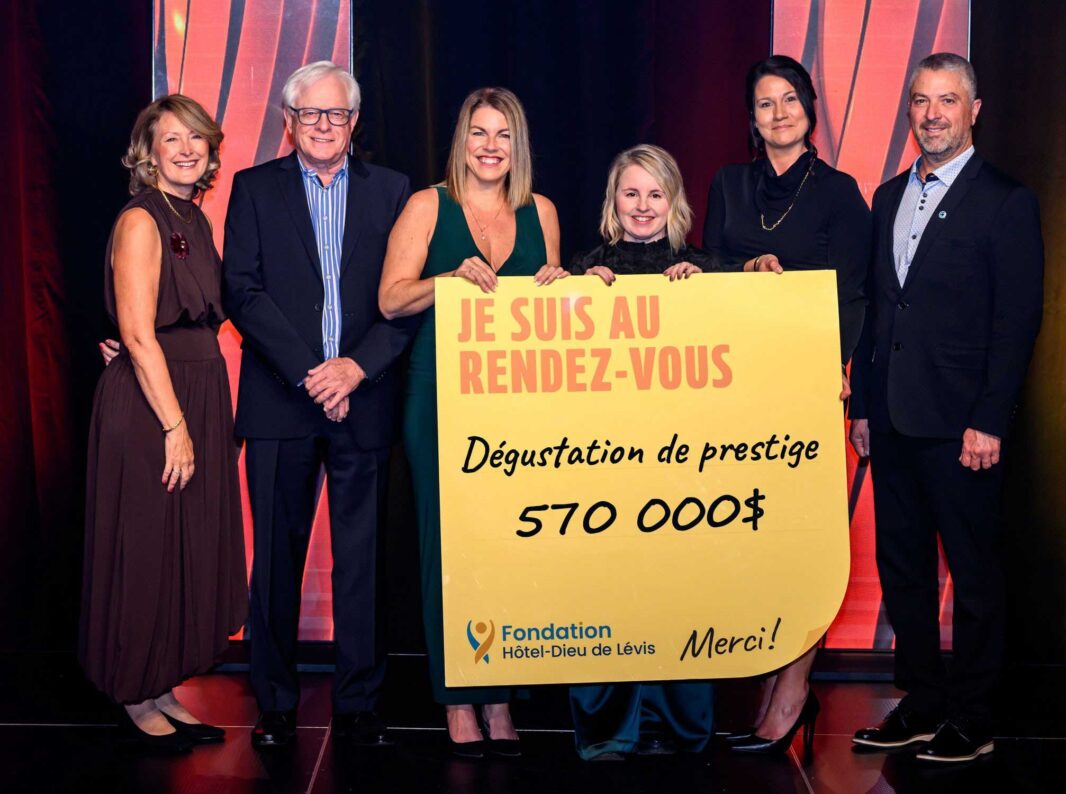570 000$ amassés lors de la Dégustation de prestige 2026 | Fondation Hôtel-Dieu de Lévis