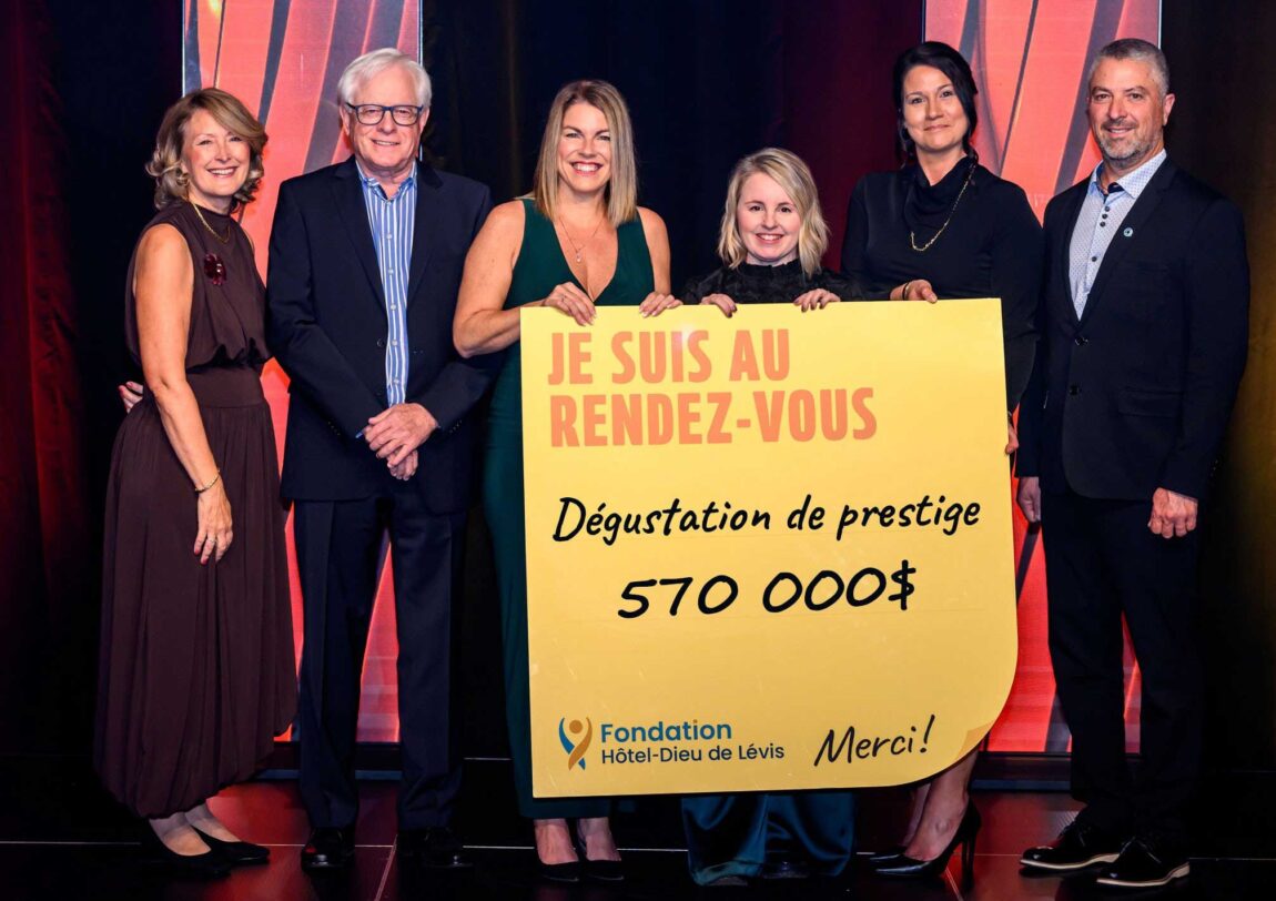 570 000$ amassés lors de la Dégustation de prestige 2026 | Fondation Hôtel-Dieu de Lévis