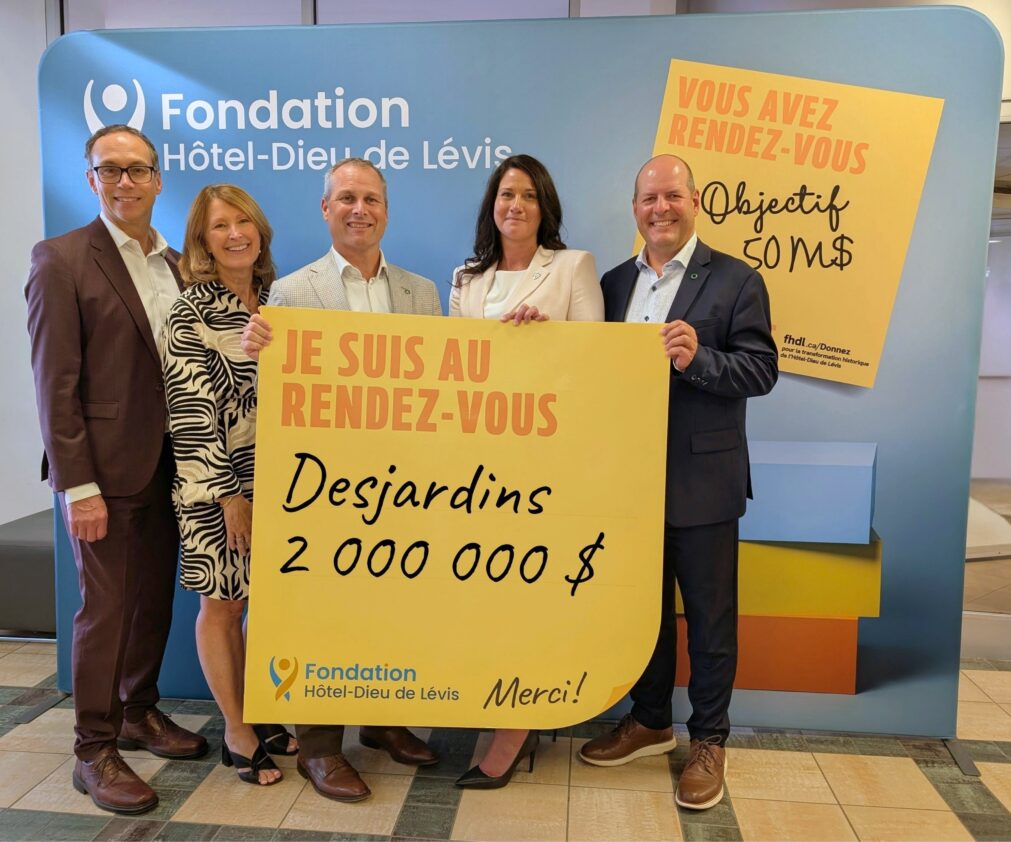 Don de Desjardins | Fondation Hôtel-Dieu de Lévis
